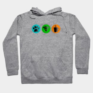 Dogs Wi-Fi & Coffee Hoodie